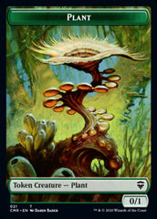 Illusion // Plant Double-Sided Token [Commander Legends Tokens] | L.A. Mood Comics and Games