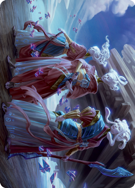 Guardians of Oboro Art Card [Kamigawa: Neon Dynasty Art Series] | L.A. Mood Comics and Games