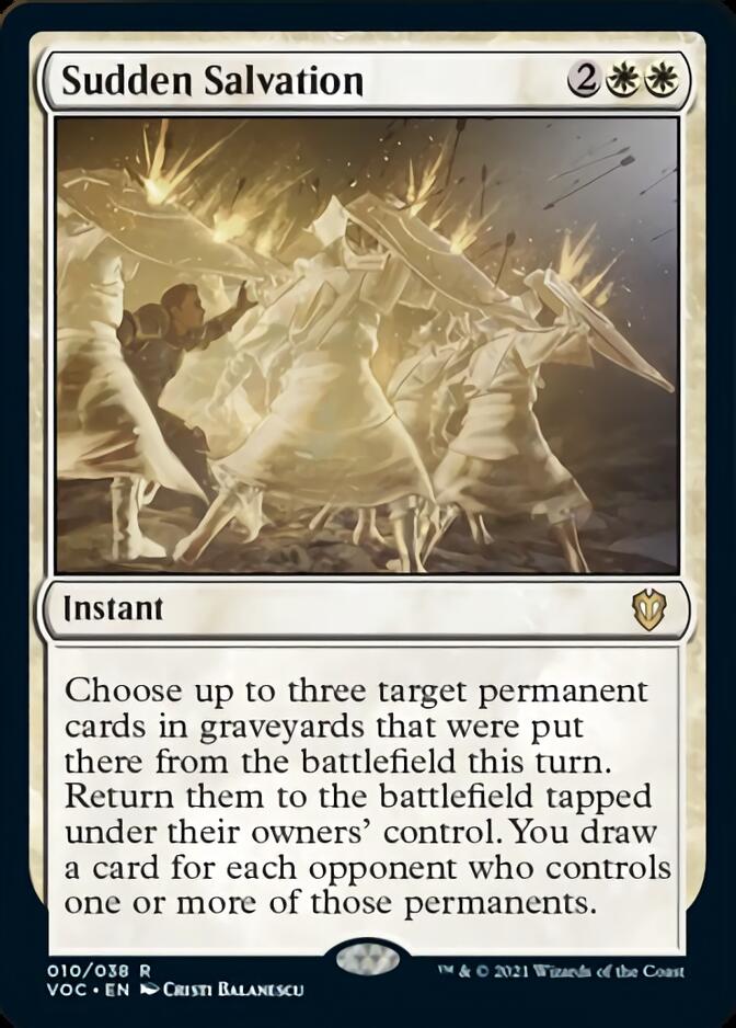 Sudden Salvation [Innistrad: Crimson Vow Commander] | L.A. Mood Comics and Games