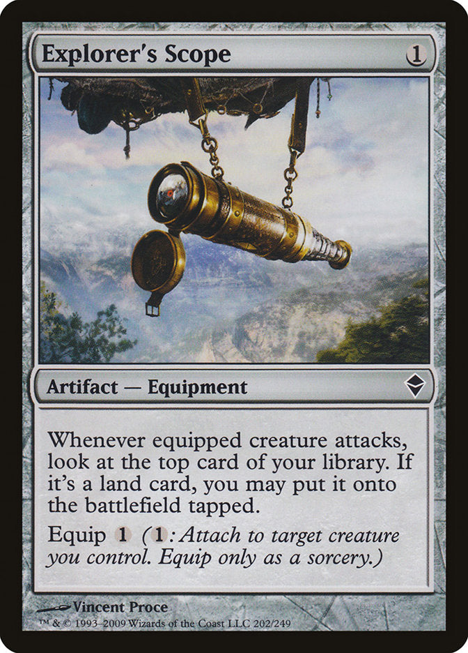Explorer's Scope [Zendikar] | L.A. Mood Comics and Games