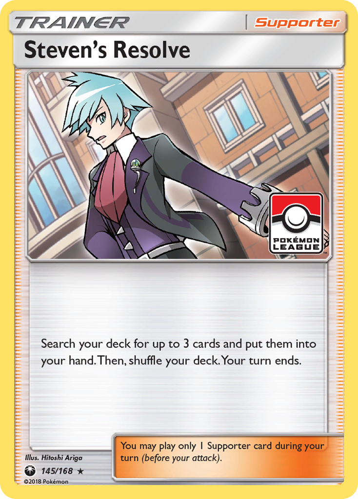 Steven's Resolve (145/168) [Sun & Moon: Celestial Storm] | L.A. Mood Comics and Games
