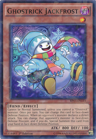 Ghostrick Jackfrost [BP03-EN111] Shatterfoil Rare | L.A. Mood Comics and Games