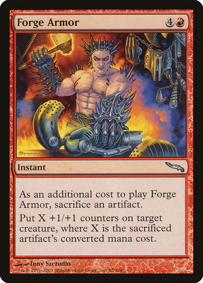 Forge Armor [Mirrodin] | L.A. Mood Comics and Games