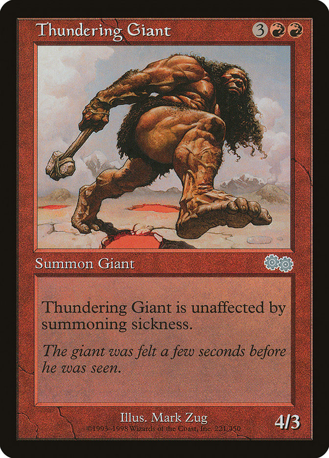 Thundering Giant [Urza's Saga] | L.A. Mood Comics and Games