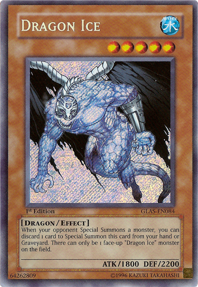 Dragon Ice [GLAS-EN084] Secret Rare | L.A. Mood Comics and Games