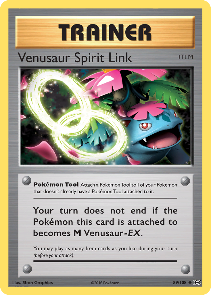 Venusaur Spirit Link (89/108) [XY: Evolutions] | L.A. Mood Comics and Games