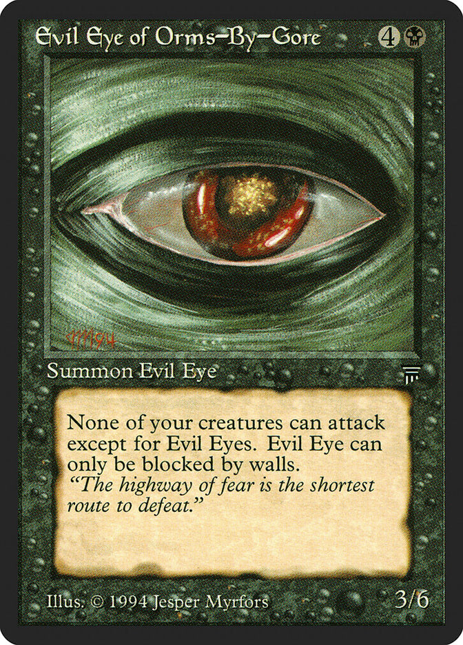 Evil Eye of Orms-by-Gore [Legends] | L.A. Mood Comics and Games