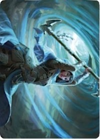 Sea Gate Stormcaller Art Card [Zendikar Rising Art Series] | L.A. Mood Comics and Games