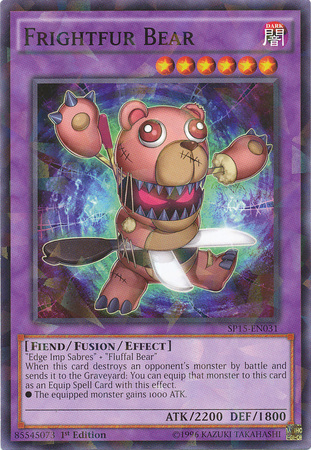 Frightfur Bear [SP15-EN031] Shatterfoil Rare | L.A. Mood Comics and Games