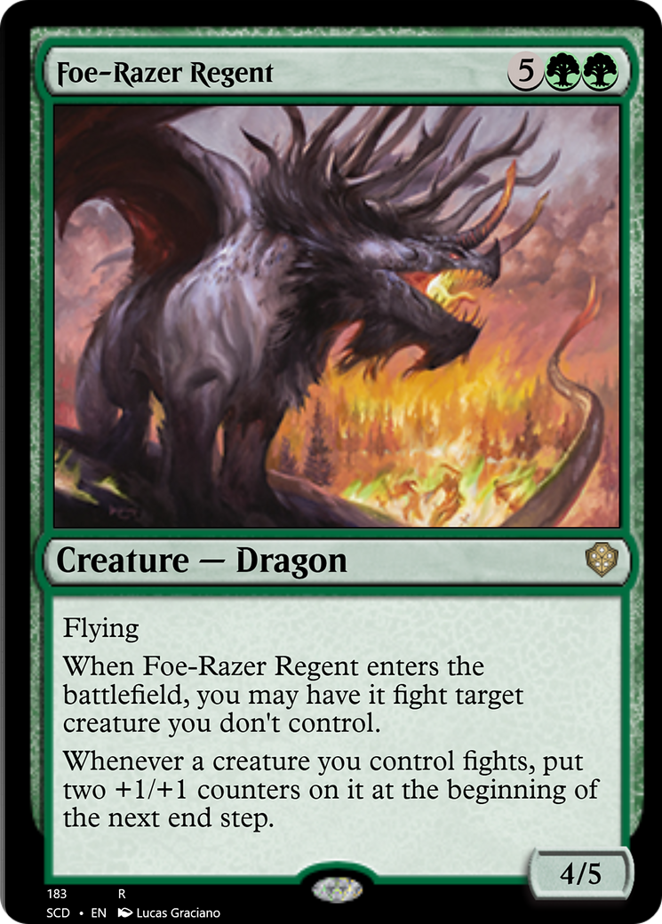 Foe-Razer Regent [Starter Commander Decks] | L.A. Mood Comics and Games