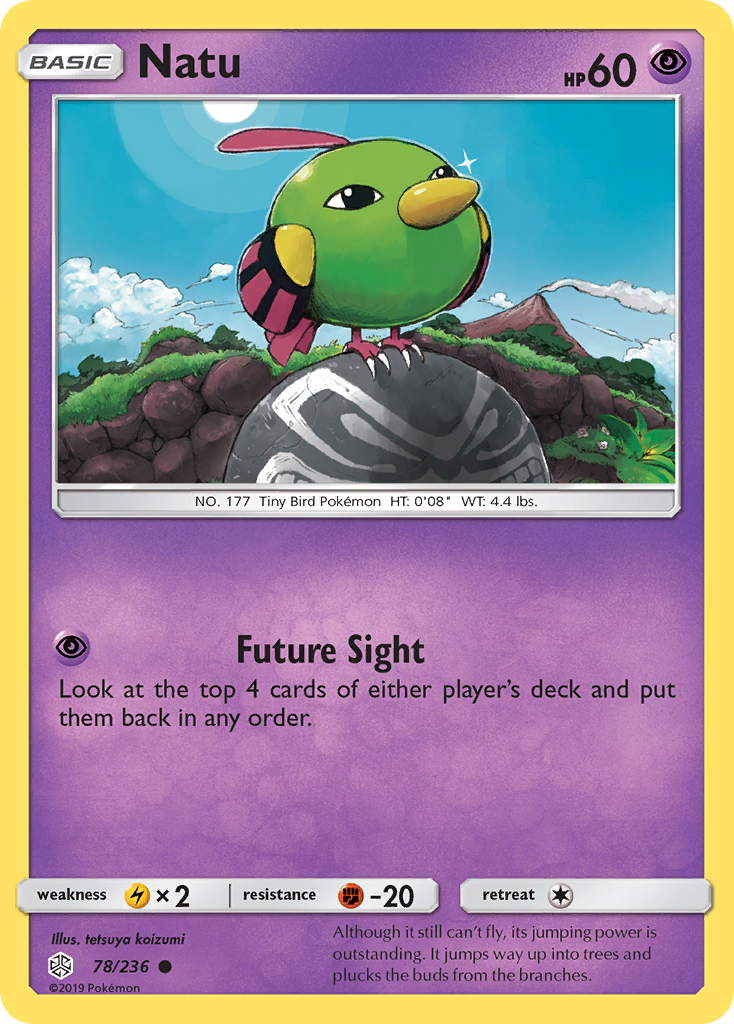 Natu (78/236) [Sun & Moon: Cosmic Eclipse] | L.A. Mood Comics and Games