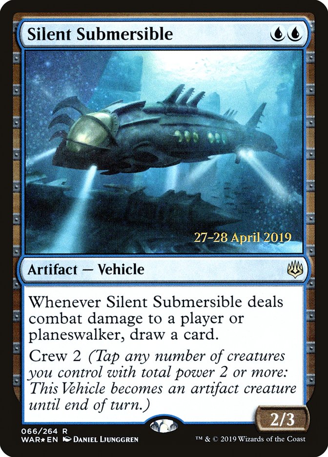 Silent Submersible [War of the Spark Prerelease Promos] | L.A. Mood Comics and Games