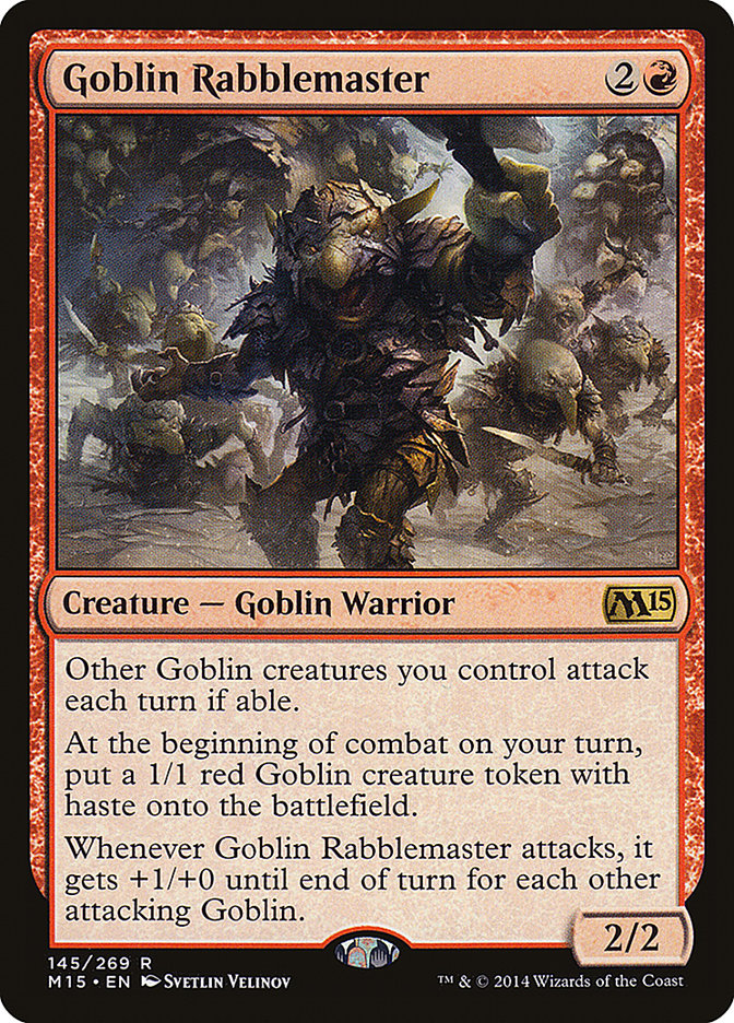Goblin Rabblemaster [Magic 2015] | L.A. Mood Comics and Games