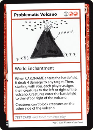 Problematic Volcano (2021 Edition) [Mystery Booster Playtest Cards] | L.A. Mood Comics and Games