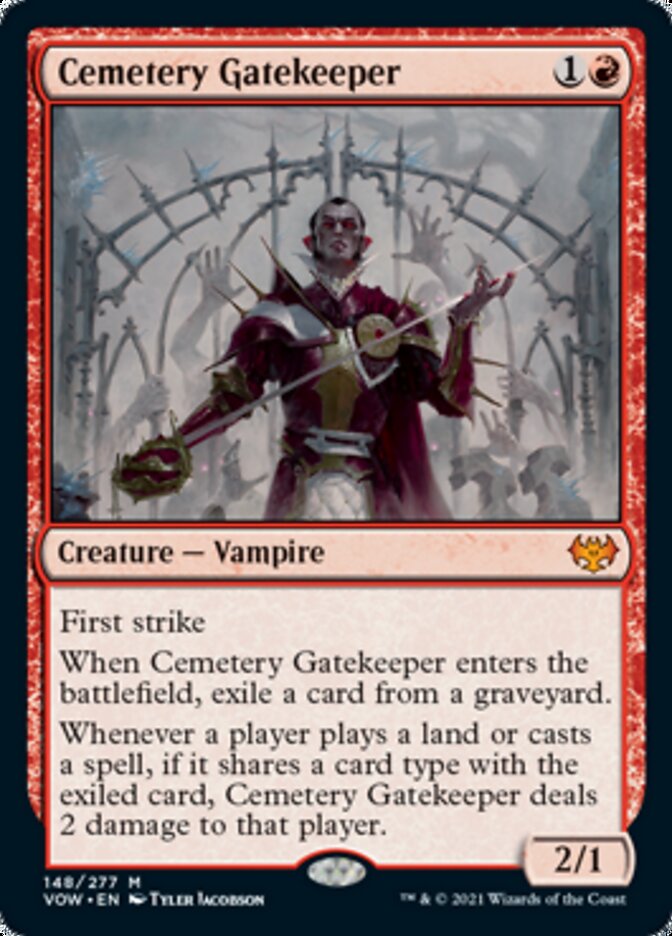 Cemetery Gatekeeper [Innistrad: Crimson Vow] | L.A. Mood Comics and Games