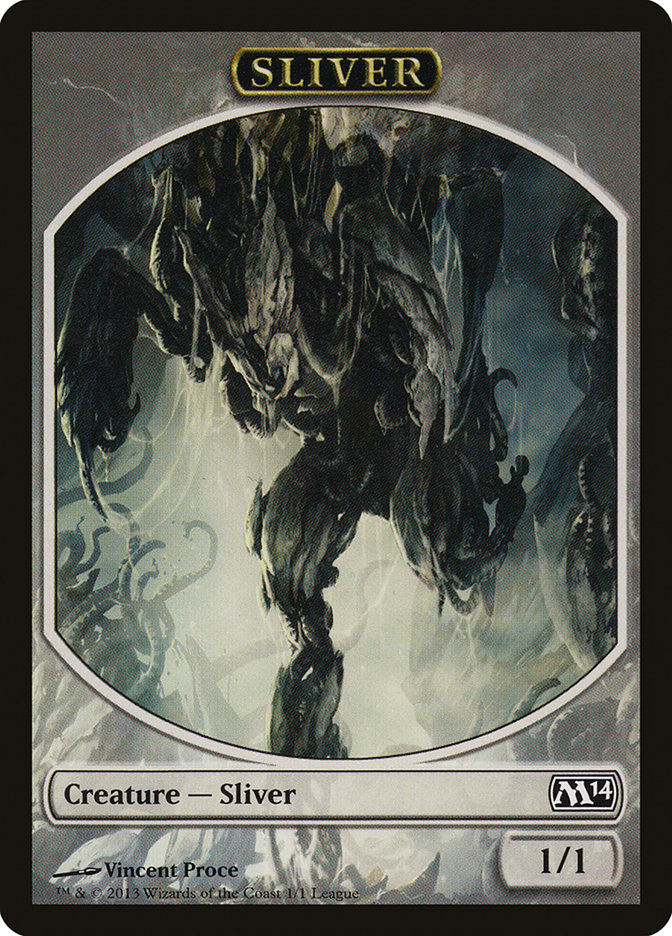 Sliver Token [League Tokens 2013] | L.A. Mood Comics and Games