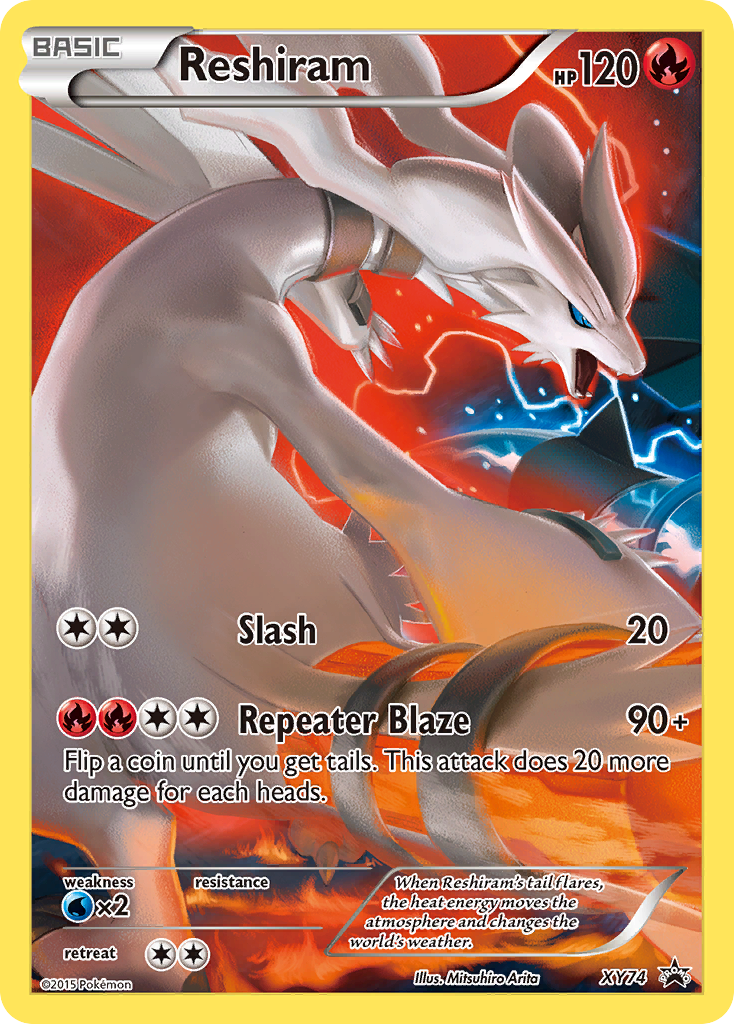 Reshiram (XY74) [XY: Black Star Promos] | L.A. Mood Comics and Games