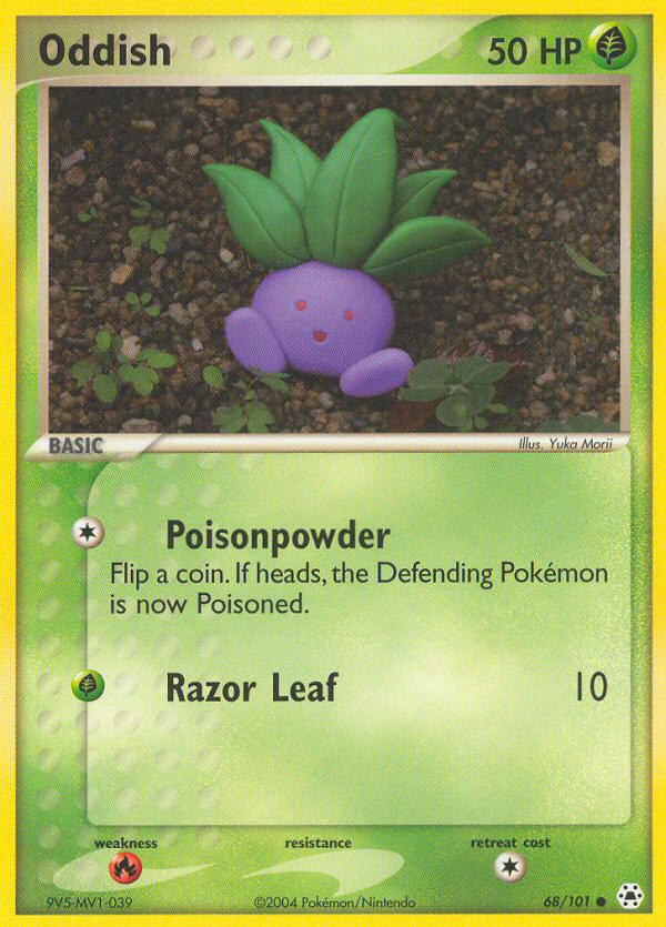 Oddish (68/101) [EX: Hidden Legends] | L.A. Mood Comics and Games