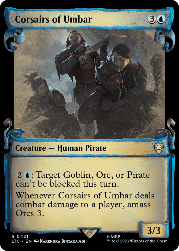 Corsairs of Umbar [The Lord of the Rings: Tales of Middle-Earth Commander Showcase Scrolls] | L.A. Mood Comics and Games