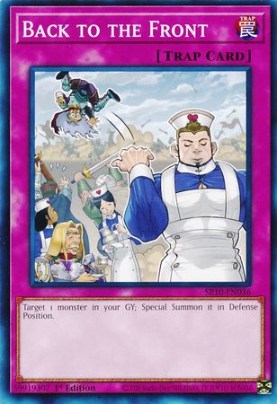 Back to the Front [SR10-EN036] Common | L.A. Mood Comics and Games