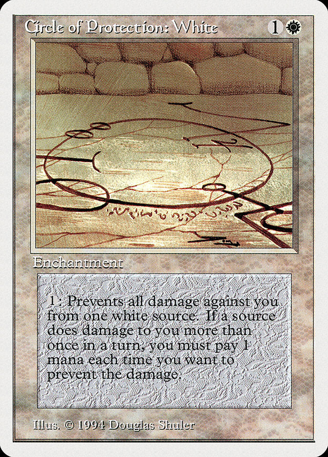 Circle of Protection: White [Summer Magic / Edgar] | L.A. Mood Comics and Games