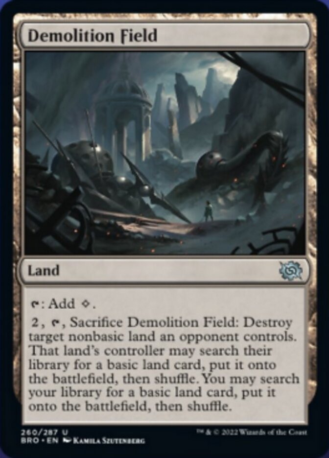 Demolition Field [The Brothers' War] | L.A. Mood Comics and Games