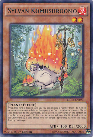 Sylvan Komushroomo [MP14-EN197] Rare | L.A. Mood Comics and Games
