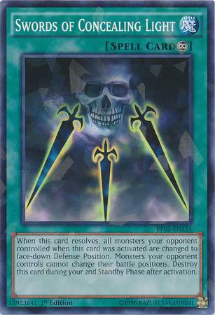 Swords of Concealing Light [BP03-EN151] Shatterfoil Rare | L.A. Mood Comics and Games