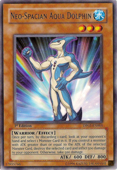 Neo-Spacian Aqua Dolphin [DP03-EN005] Rare | L.A. Mood Comics and Games