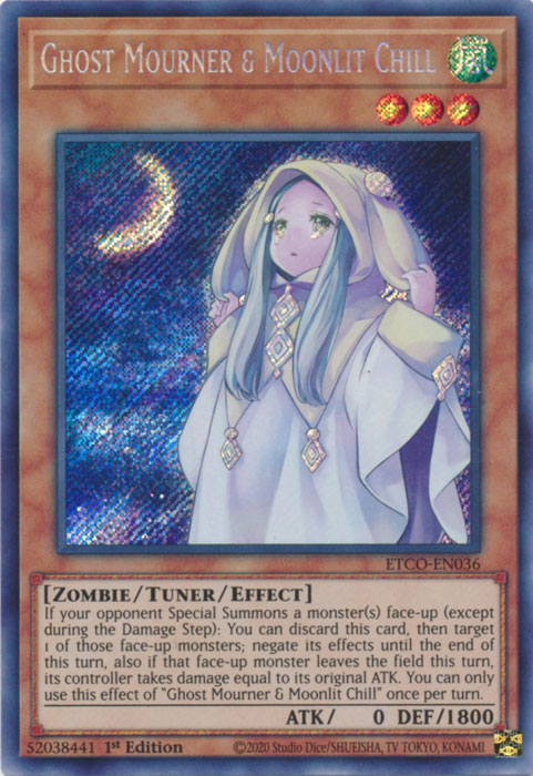 Ghost Mourner & Moonlit Chill [ETCO-EN036] Secret Rare | L.A. Mood Comics and Games