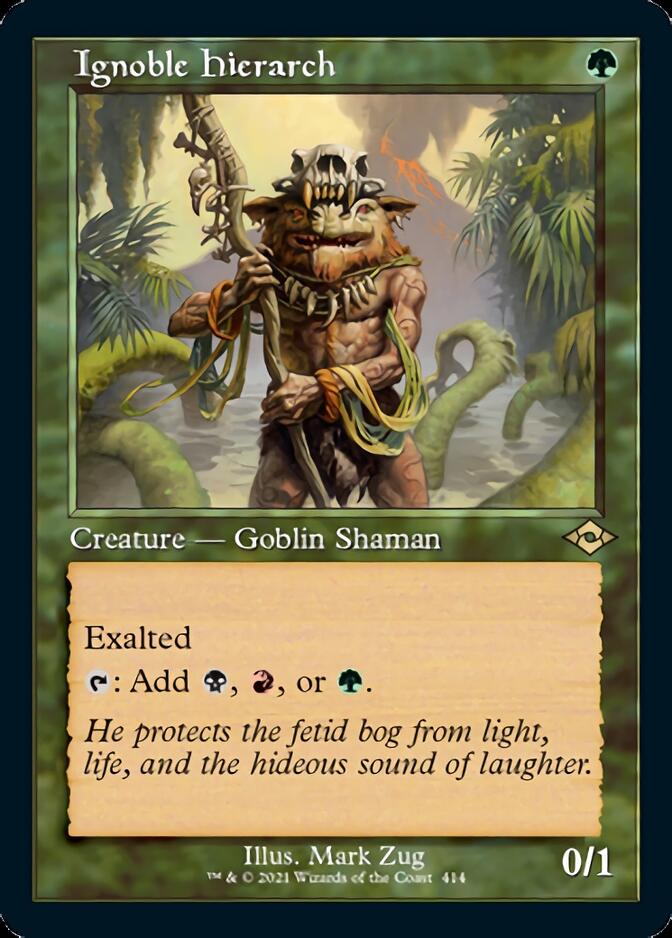 Ignoble Hierarch (Retro Foil Etched) [Modern Horizons 2] | L.A. Mood Comics and Games