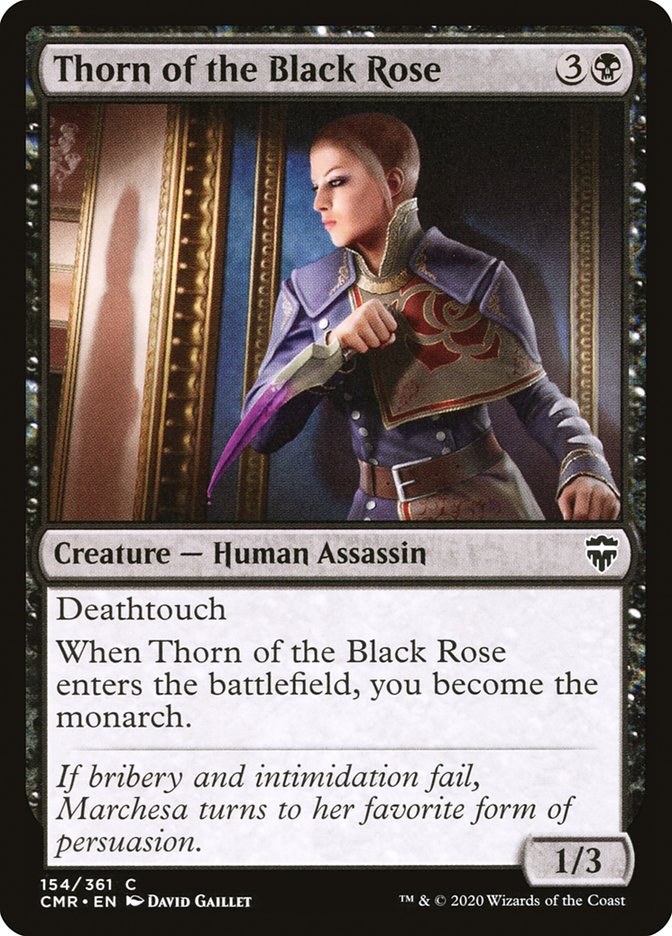 Thorn of the Black Rose [Commander Legends] | L.A. Mood Comics and Games