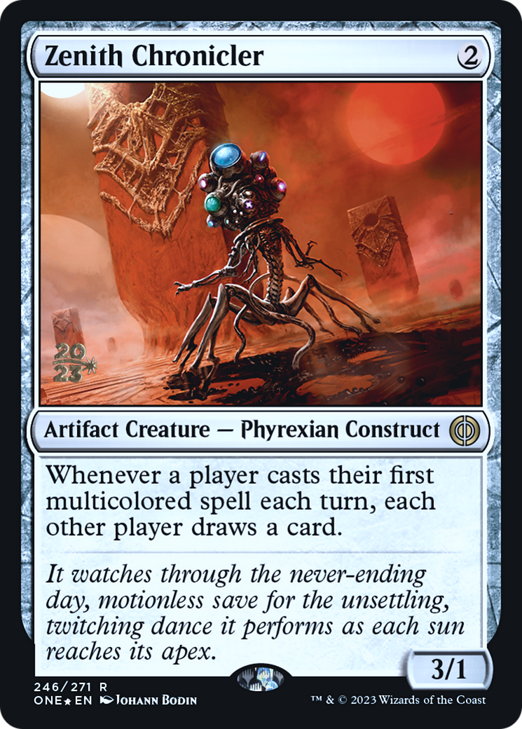 Zenith Chronicler [Phyrexia: All Will Be One Prerelease Promos] | L.A. Mood Comics and Games