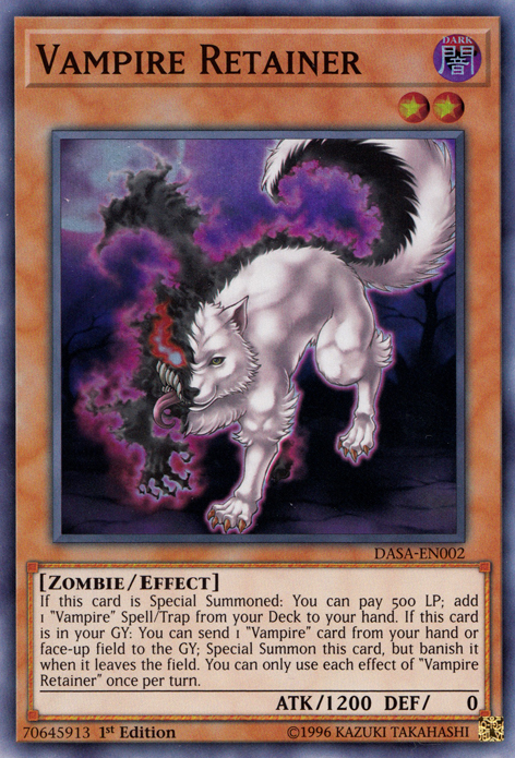 Vampire Retainer [DASA-EN002] Super Rare | L.A. Mood Comics and Games