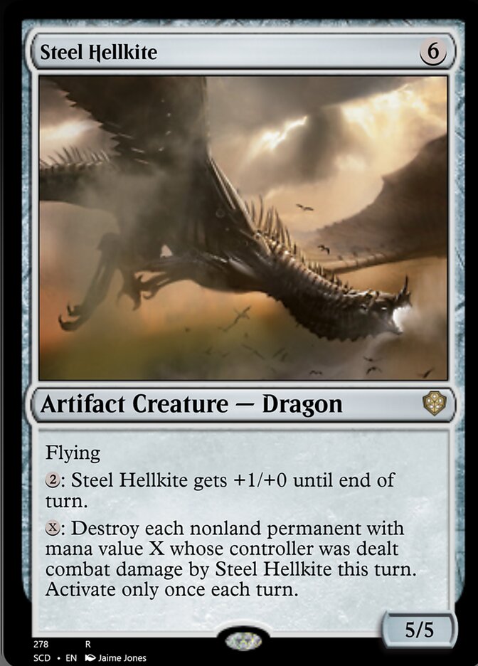 Steel Hellkite [Starter Commander Decks] | L.A. Mood Comics and Games