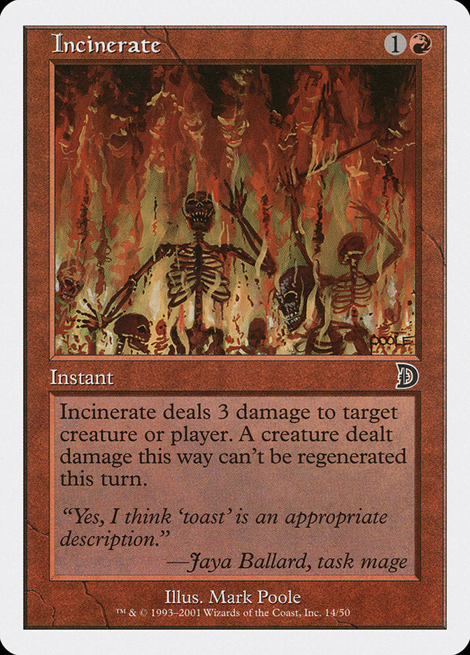 Incinerate [Deckmasters] | L.A. Mood Comics and Games