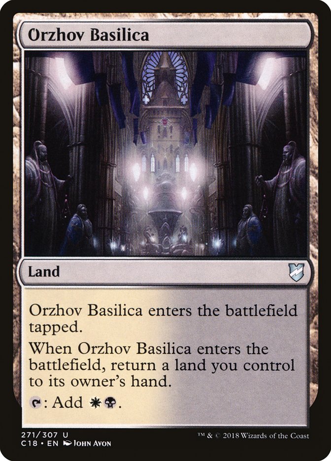 Orzhov Basilica [Commander 2018] | L.A. Mood Comics and Games