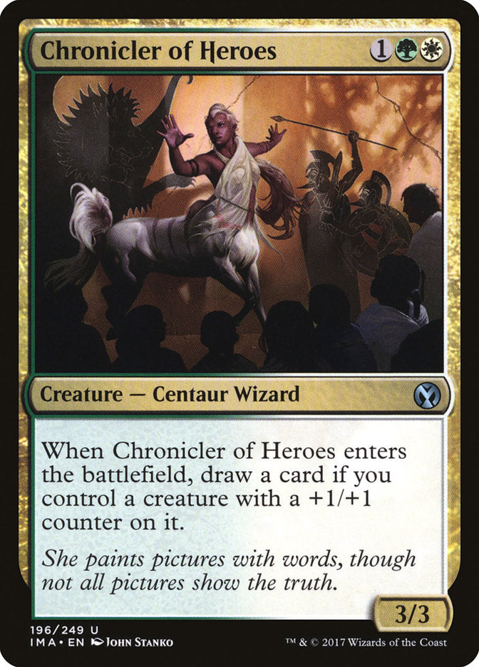 Chronicler of Heroes [Iconic Masters] | L.A. Mood Comics and Games