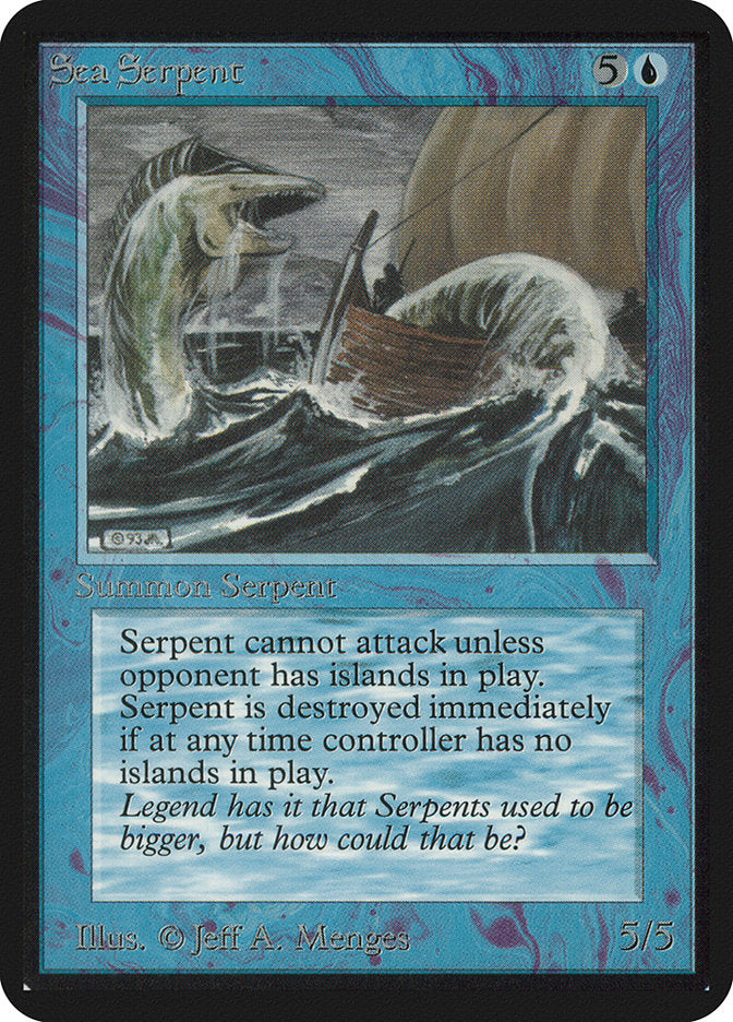 Sea Serpent [Alpha Edition] | L.A. Mood Comics and Games