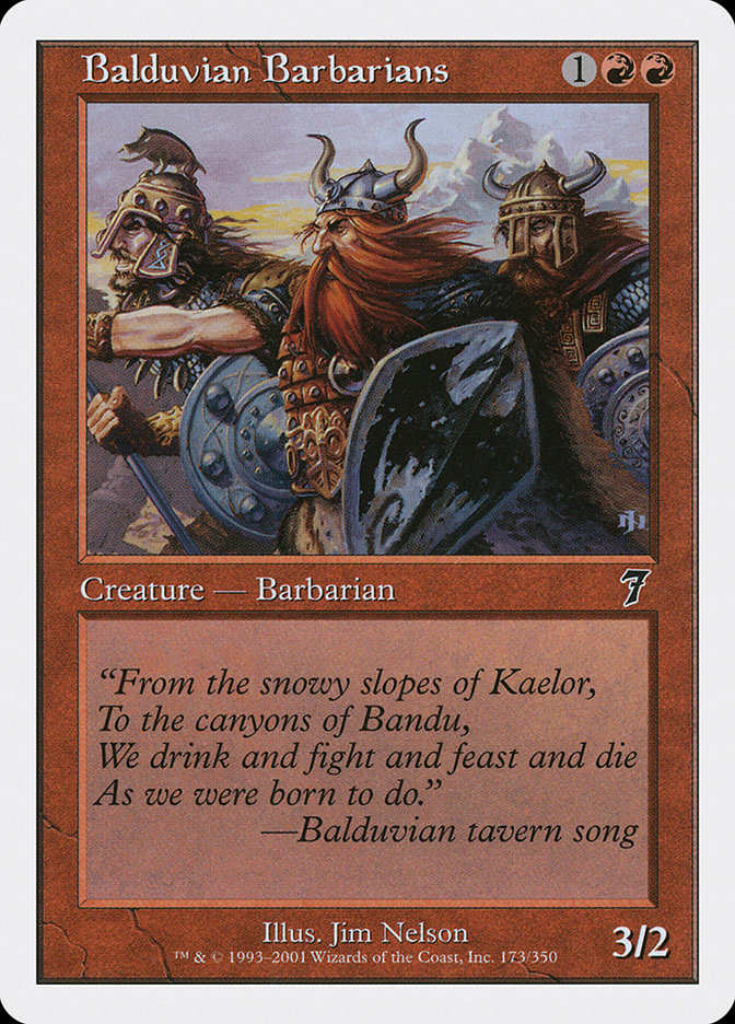 Balduvian Barbarians [Seventh Edition] | L.A. Mood Comics and Games
