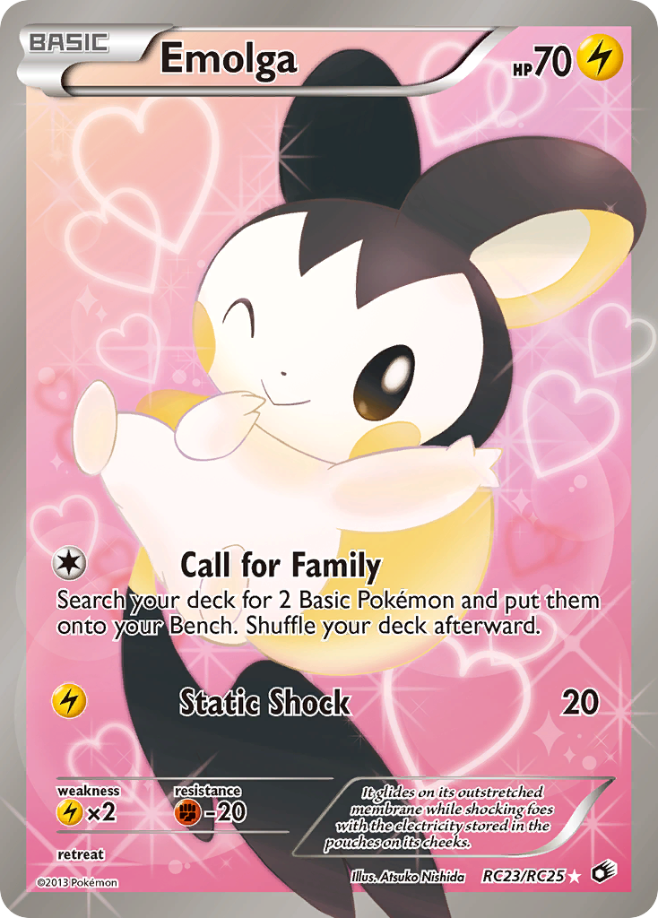 Emolga (RC23/RC25) [Black & White: Legendary Treasures] | L.A. Mood Comics and Games