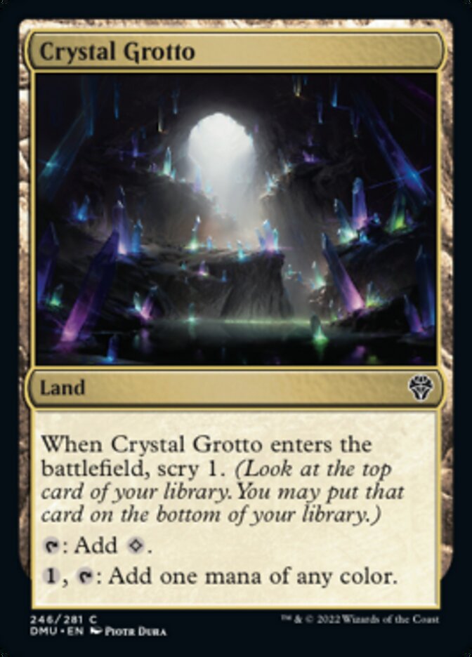 Crystal Grotto [Dominaria United] | L.A. Mood Comics and Games