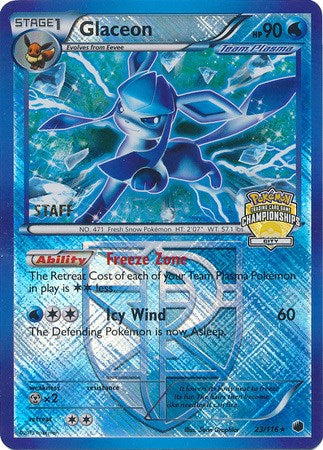 Glaceon (023/116) (City Championships) (Staff) [League & Championship Cards] | L.A. Mood Comics and Games
