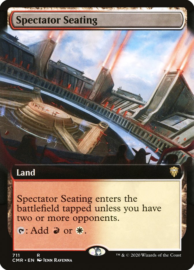 Spectator Seating (Extended Art) [Commander Legends] | L.A. Mood Comics and Games