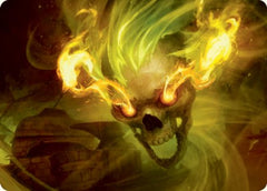 Flameskull Art Card [Dungeons & Dragons: Adventures in the Forgotten Realms Art Series] | L.A. Mood Comics and Games