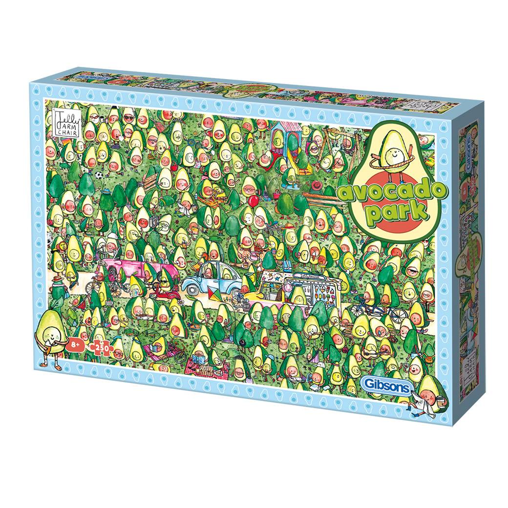 Puzzle: 250XL Avacado Park | L.A. Mood Comics and Games