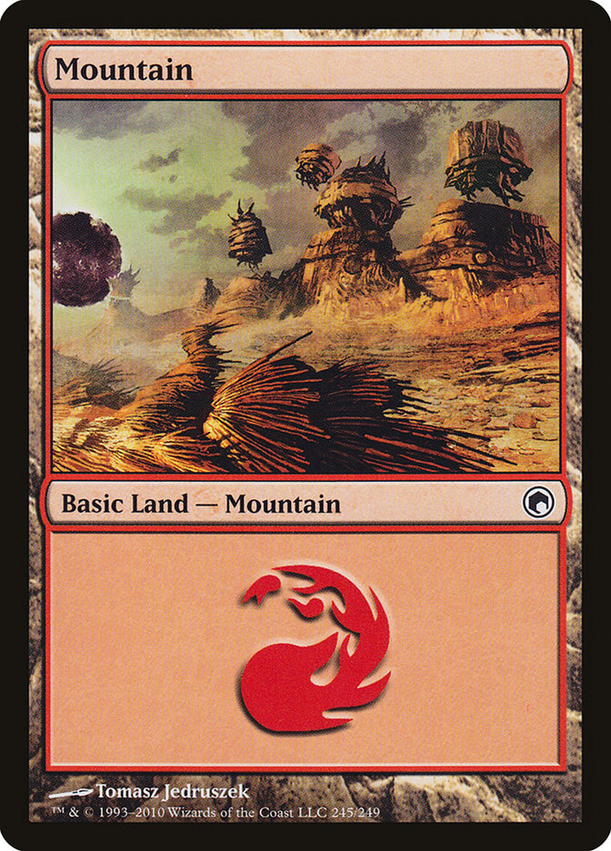 Mountain (245) [Scars of Mirrodin] | L.A. Mood Comics and Games