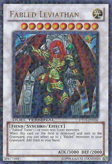 Fabled Leviathan [DT03-EN036] Ultra Rare | L.A. Mood Comics and Games