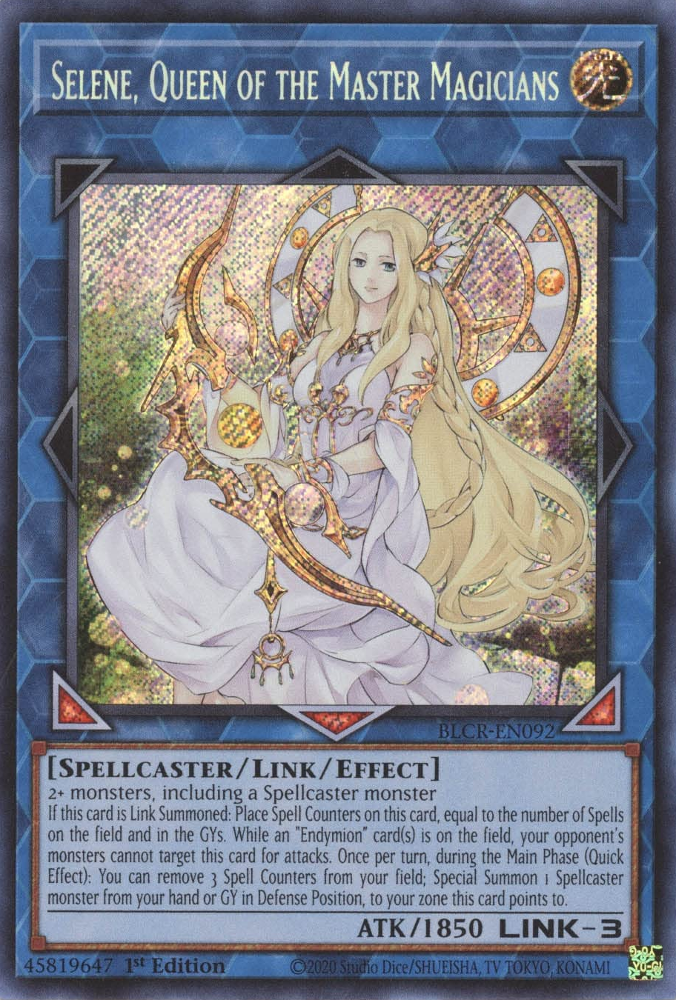 Selene, Queen of the Master Magicians [BLCR-EN092] Secret Rare | L.A. Mood Comics and Games