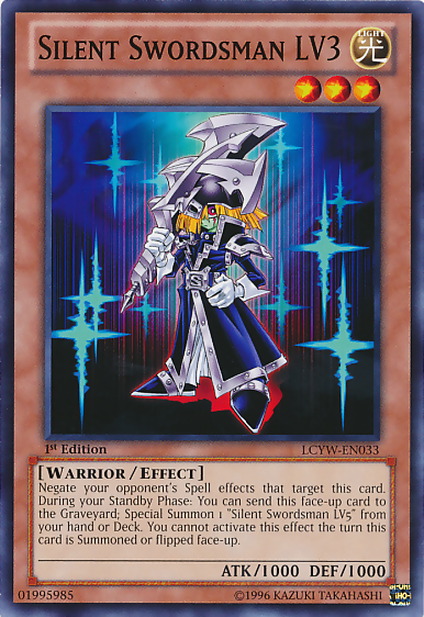Silent Swordsman LV3 [LCYW-EN033] Common | L.A. Mood Comics and Games